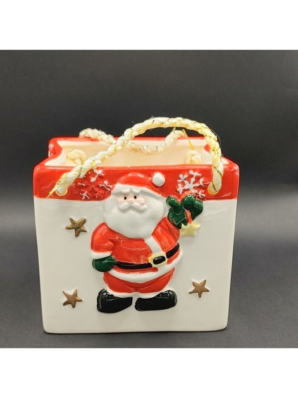 Cute Ceramic Santas bag